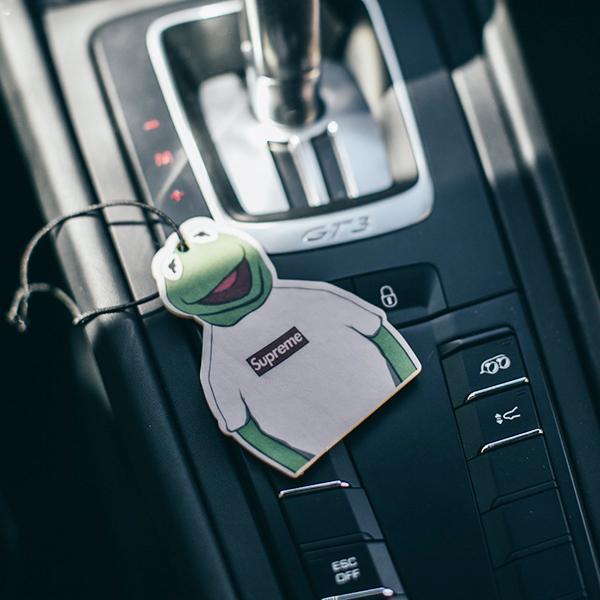 Kermit Supreme Hypebeast Car Air Freshener
