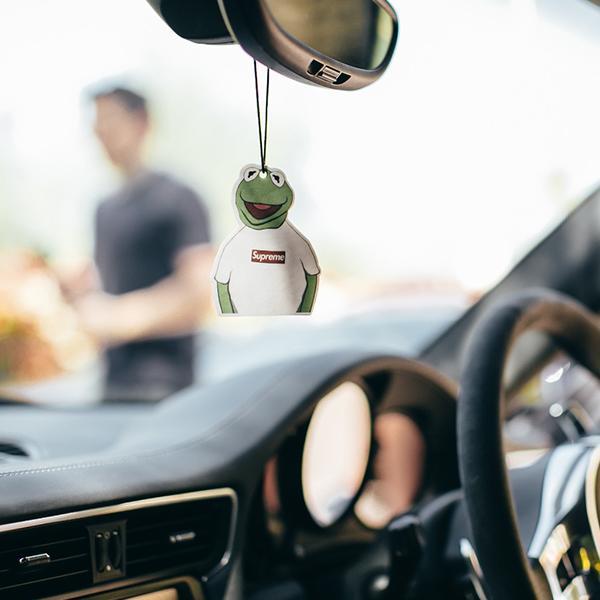 Kermit Supreme Hypebeast Car Air Freshener