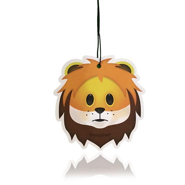Lion Emoji Car Air Freshener