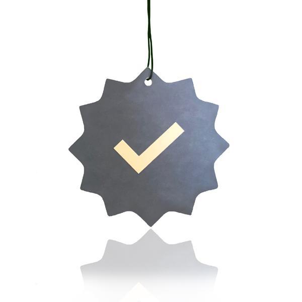 Verified Instagram Facebook Car Air Freshener