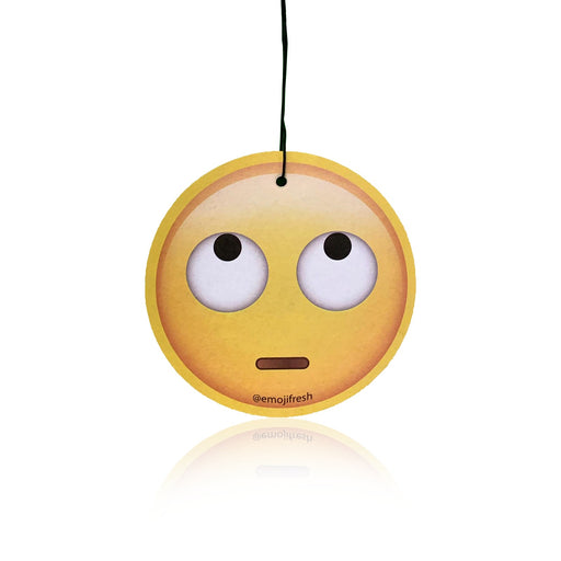 Rolling Eyes Emoji Car Air Freshener