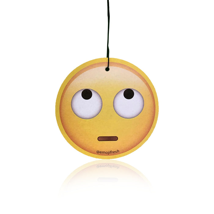 Rolling Eyes Emoji Car Air Freshener