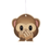 Cheeky Monkey Emoji Car Air Freshener x2 With Retail Packaging-EmojiFresh
