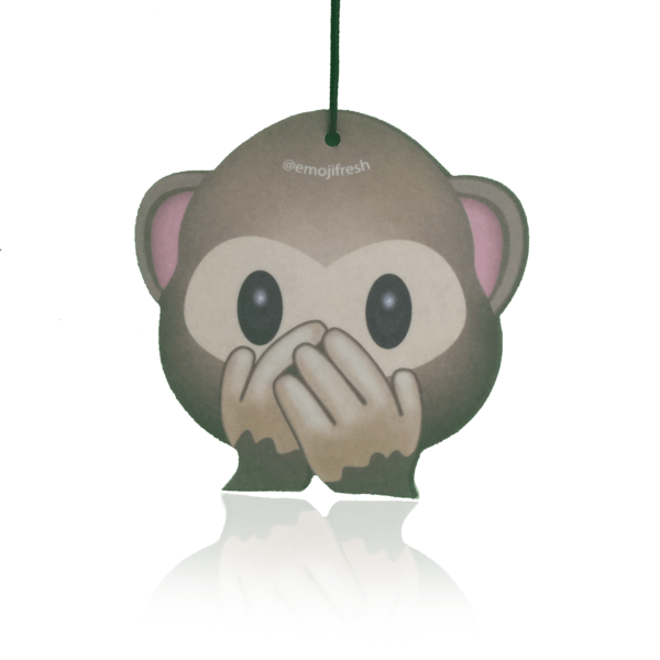 Cheeky Monkey Emoji Car Air Freshener-EmojiFresh