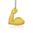 Flexed Bicep Emoji Car Air Freshener-EmojiFresh