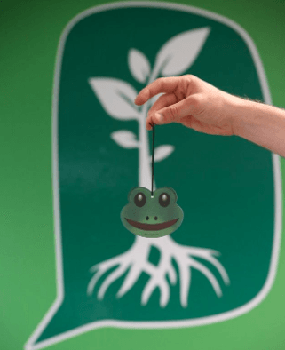 Frog Emoji Car Air Freshener-EmojiFresh