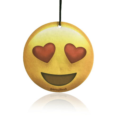 Heart Eyes Emoji Car Air Freshener-EmojiFresh