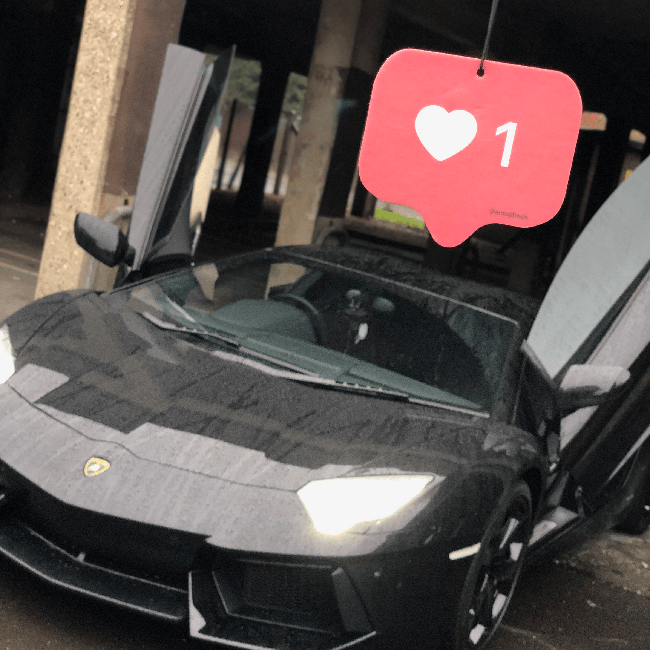 IG Like Car Air Freshener-EmojiFresh