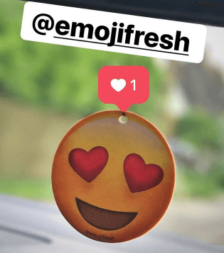 Lovers Pack Emoji Car Air Fresheners-EmojiFresh