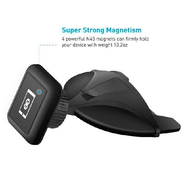 Mega Mounts Mini Universal CD Slot Magnetic Phone Mount-EmojiFresh