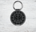Oreo Emoji Faux Leather Keyring-EmojiFresh