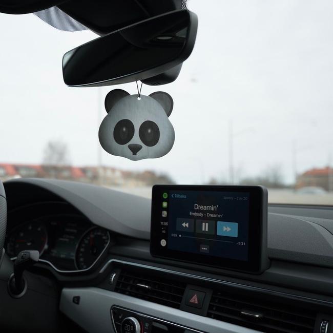 Panda Emoji Car Air Freshener-EmojiFresh