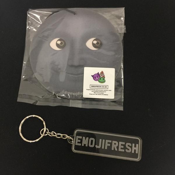 Personalised Geeza Number Plate Keyring-EmojiFresh