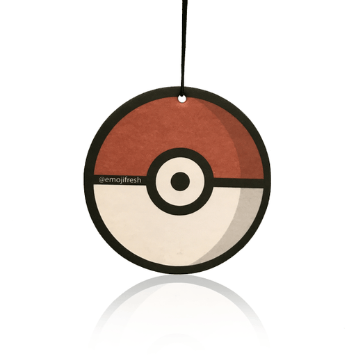 Pokey Ball Emoji Car Air Freshener-EmojiFresh