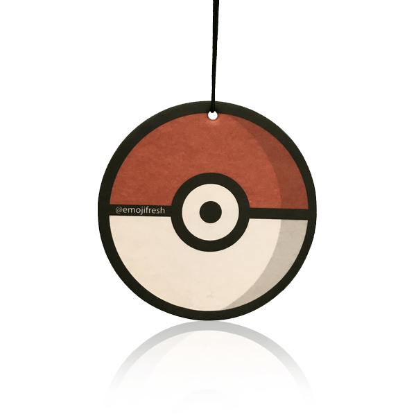 Pokey Ball Emoji Car Air Freshener-EmojiFresh
