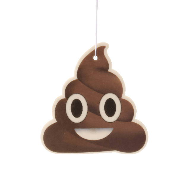 Poop Emoji Car Air Freshener x2 With Retail Packaging-EmojiFresh