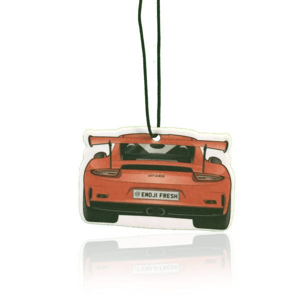 Porsche GT3RS Emoji Car Air Freshener-EmojiFresh