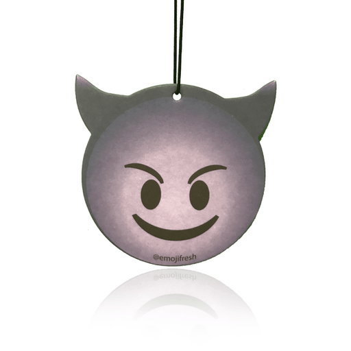 Smiling Devil Emoji Car Air Freshener-EmojiFresh