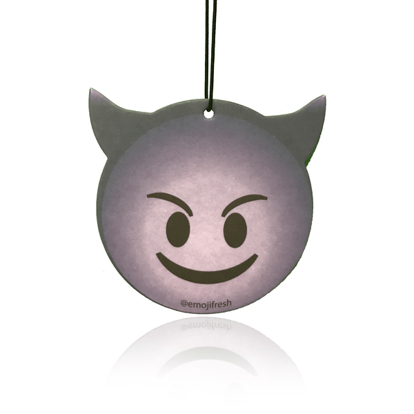 Smiling Devil Emoji Car Air Freshener-EmojiFresh