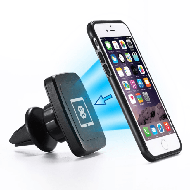 Square Mega Mounts Universal Air Vent Magnetic Mount-EmojiFresh