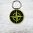 Team Geeza Faux Leather Keyring-EmojiFresh