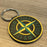 Team Geeza Faux Leather Keyring-EmojiFresh