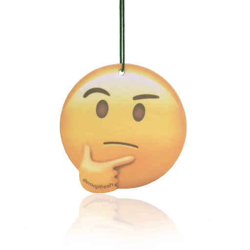 Thinking Face Emoji Car Air Freshener-EmojiFresh