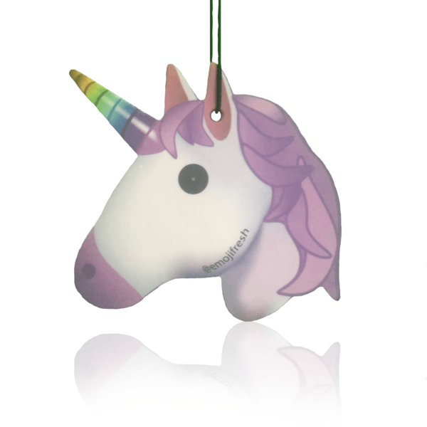 Unicorn Emoji Car Air Freshener-EmojiFresh